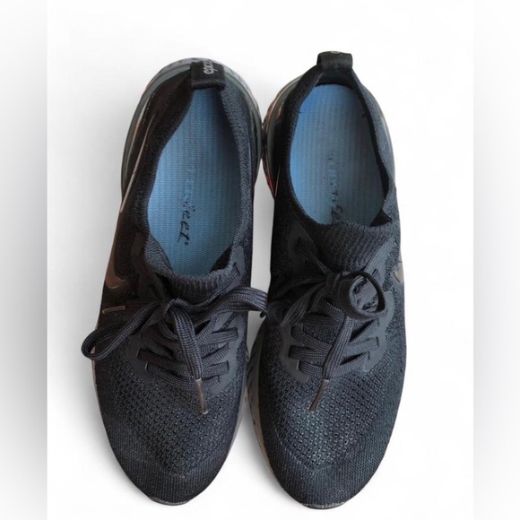 Nike Epic React Flyknit 2 Men's Size 7 Running Shoes Black Gray - Picture 3 of 11